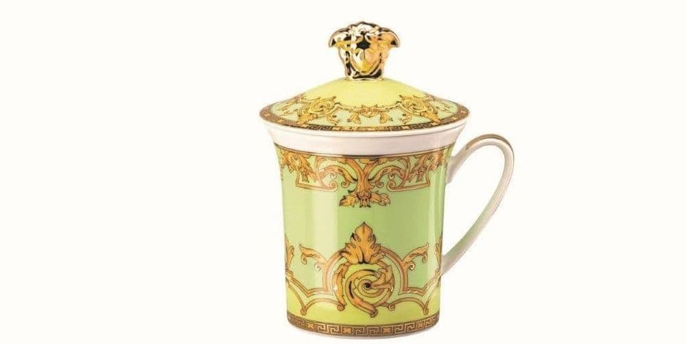 Versace Green Floralia Mug with lid/30years