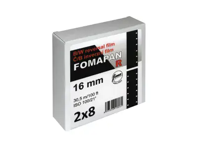 Fomapan R100 16mm 2 x 30.5m 2x8