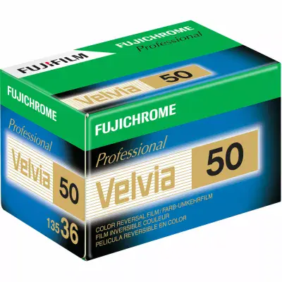 Fuji Velvia 50 135/36 Various Dates (Drop Down Box)
