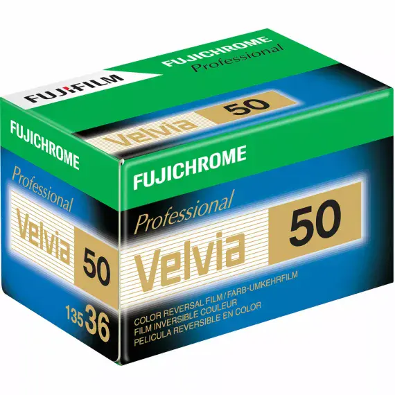 Fuji Velvia 50 135/36 Various Dates (Drop Down Box)