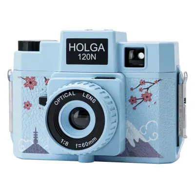 Holga 120N Camera Blue