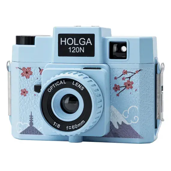 Holga 120N Camera Blue