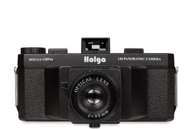 Holga 120PAN Camera Black