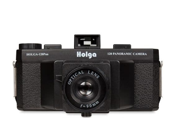 Holga 120PAN Camera Black
