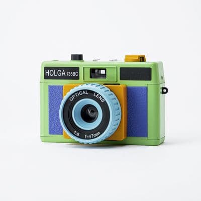 Holga 135BC Camera Green Rainbow