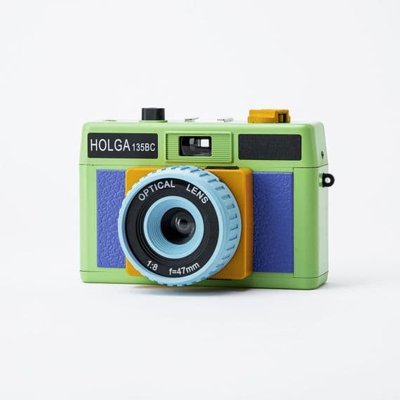 Holga 135BC Camera Green Rainbow