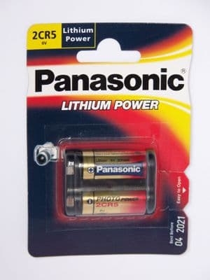 Panasonic Lithium: 2CR5