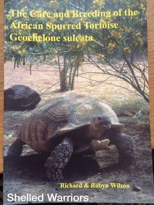 The Care and Breeding of the African Spurred Tortoise Geochelone Sulcata - Free post