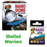 Zoo Med Nano Dome and 40w Basking Spot Lamp - Free Postage