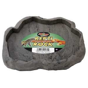 Zoo Med Repti Rock Feed Dish, Medium 7.5 inches x 6 inches - free post