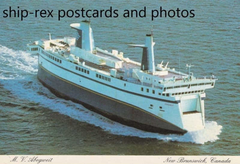 ABEGWEIT (1982, Marine Atlantic) a