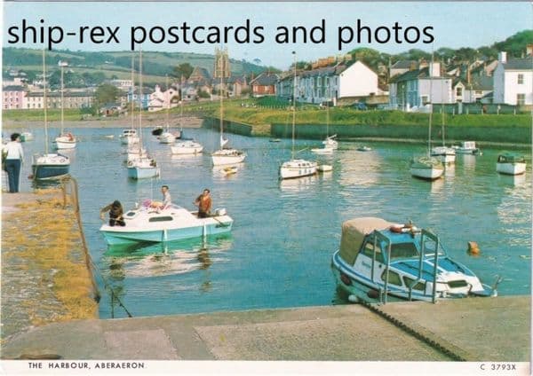 Aberaeron harbour, Cardiganshire a