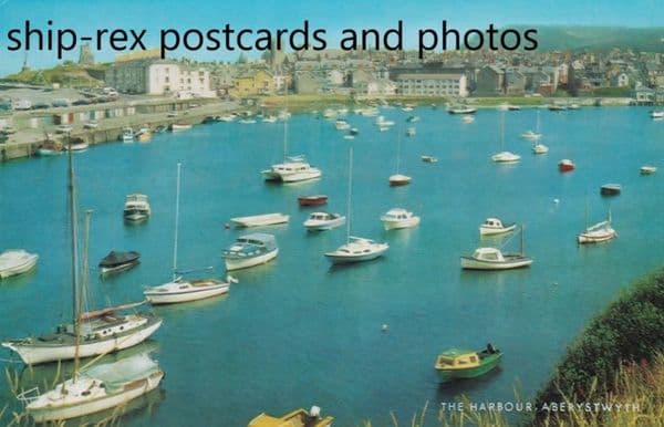 Aberystwyth harbour, Cardiganshire