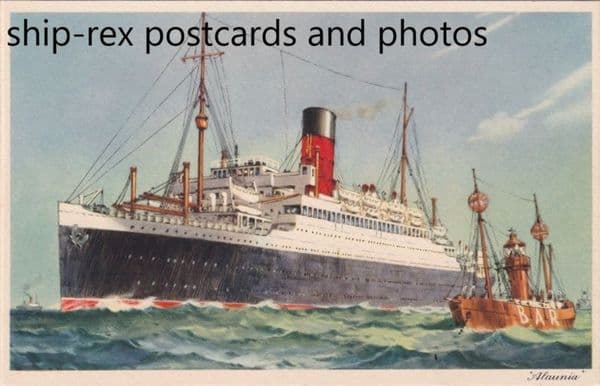 ALAUNIA (1925, Cunard Line)