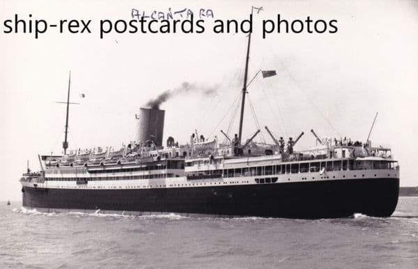 ALCANTARA (1927b, Royal Mail Line) c