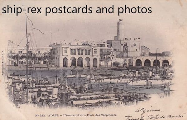 Algiers, Algeria, French torpedo boats b