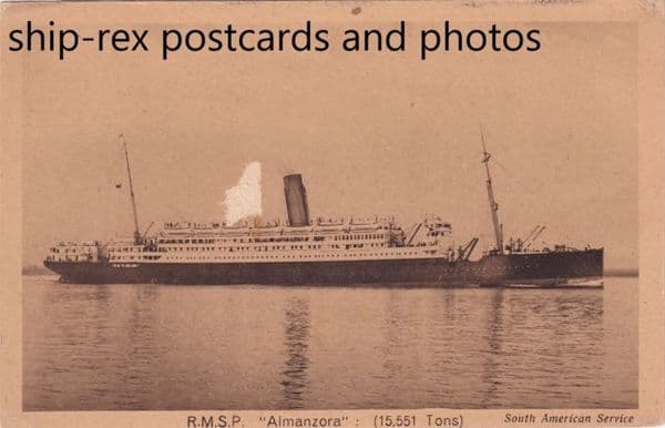 ALMANZORA (Royal Mail Lines) a