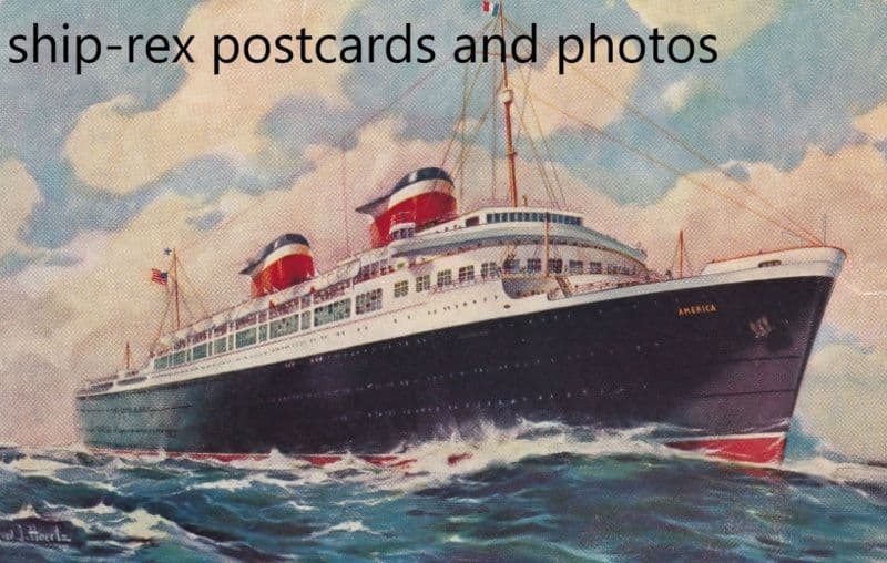 AMERICA (1940, United States Lines) a1