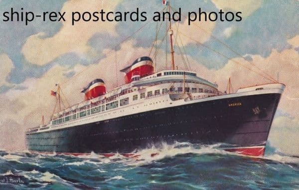 AMERICA (1940, United States Lines) a1