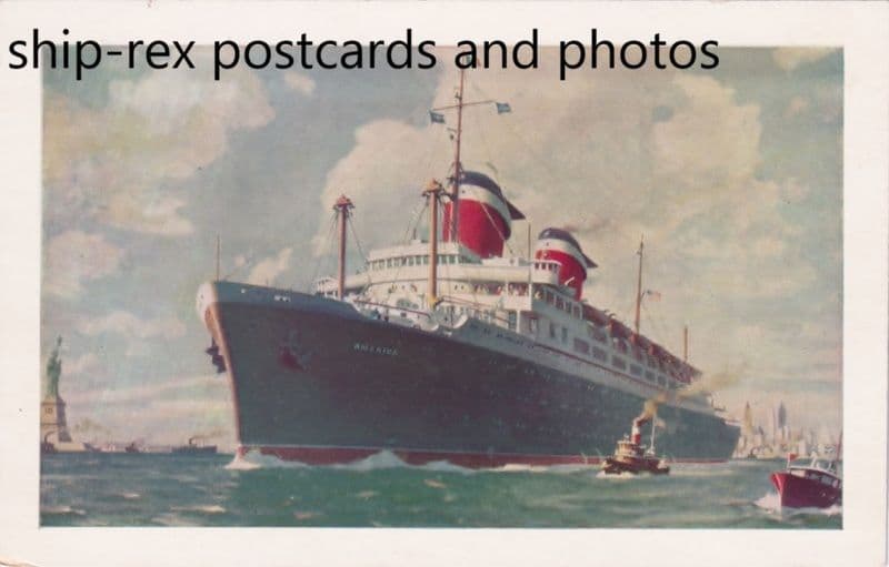 AMERICA (1940, United States Lines) b1
