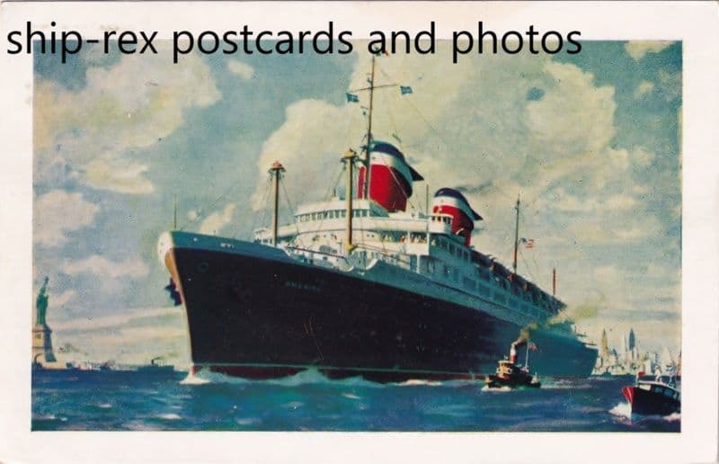 AMERICA (1940, United States Lines) c2