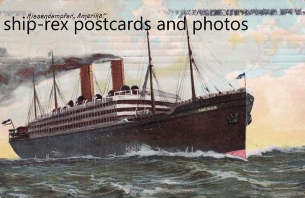 AMERIKA (1905, Hamburg America Line)