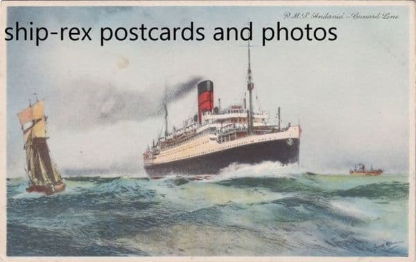 ANDANIA (1922a, Cunard Line) c