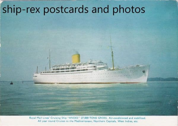 ANDES (1939b, Royal Mail Lines) a