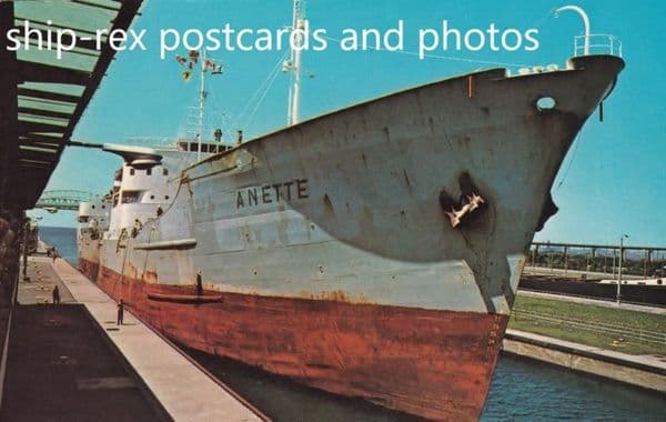 ANETTE (tanker) in Soo Locks