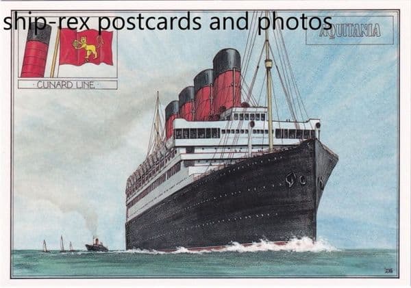 AQUITANIA (1914, Cunard Line) b