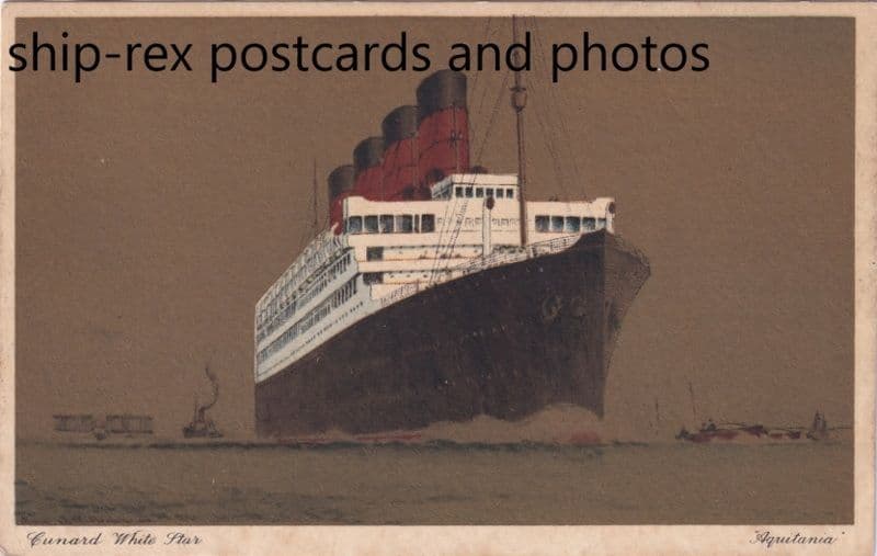 AQUITANIA (1914, Cunard White Star) b1