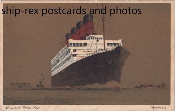 AQUITANIA (1914, Cunard White Star) b1