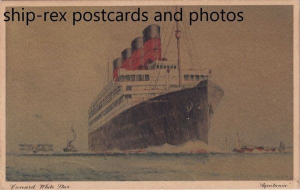 AQUITANIA (1914, Cunard White Star) b2