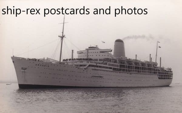 ARCADIA (1954, P&O Line) d