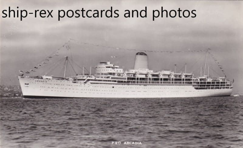 ARCADIA (1954, P&O Line) e