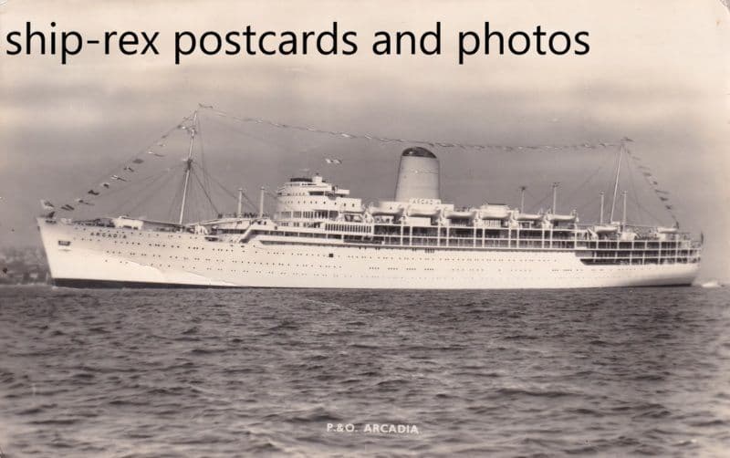 ARCADIA (1954, P&O Line) f1
