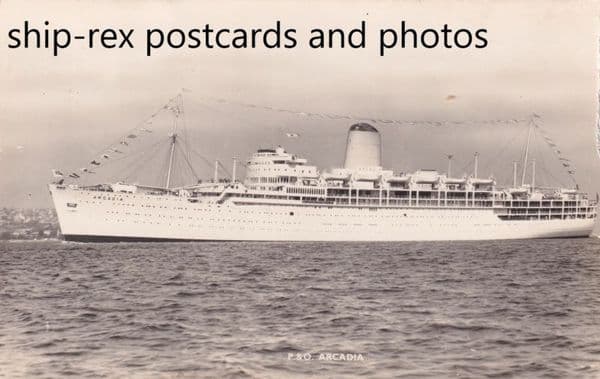 ARCADIA (1954, P&O Line) f2