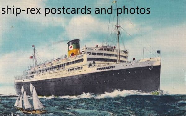 ARGENTINA or BRAZIL (1938, Moore McCormack) a1