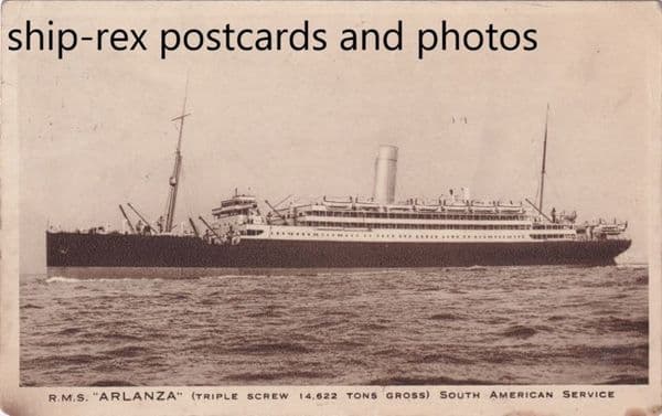 ARLANZA (1912, Royal Mail Lines)