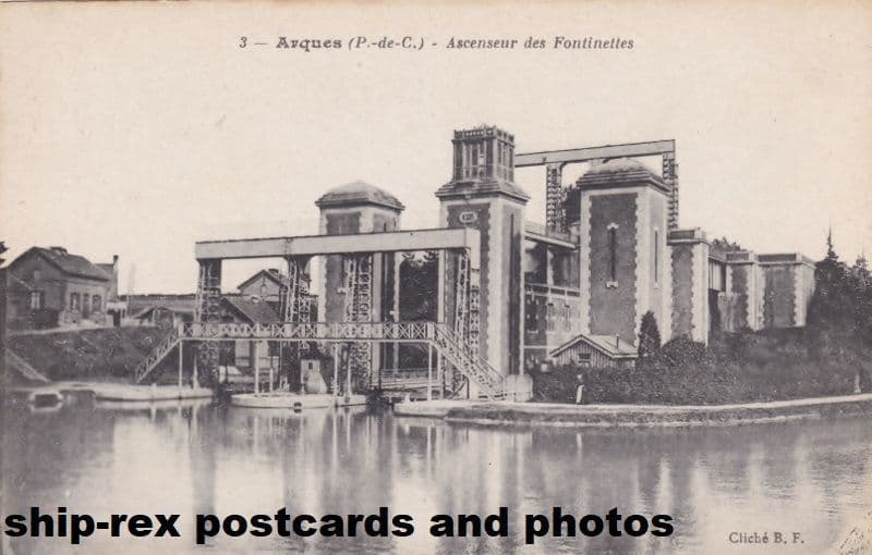 Arques (Pas-de-Calais), Fontinettes Boat Lift