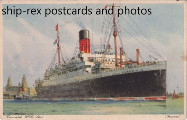 AUSONIA (1922, Cunard White Star)