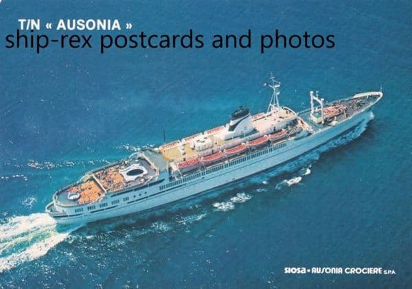 AUSONIA (1957b, Siosa-Ausonia Crociere) a