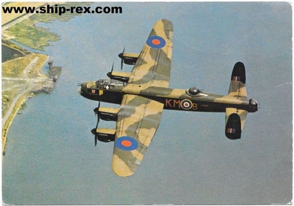 Avro Lancaster B.1 'City Of Lincoln' - postcard