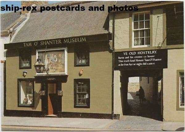 Ayr, Tam o'Shanter Museum, postcard