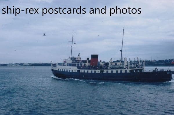 BALMORAL (1949a, Red Funnel) a