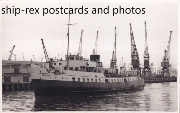 BALMORAL (1949a, Red Funnel) b
