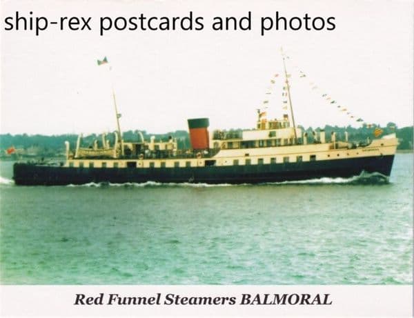 BALMORAL (1949a, Red Funnel) f