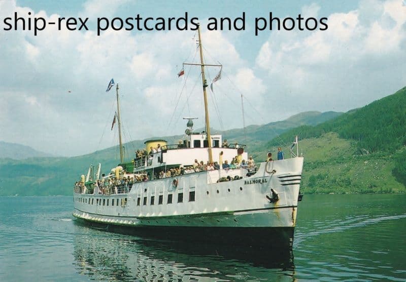 BALMORAL (1949c, Waverley Excursions) d