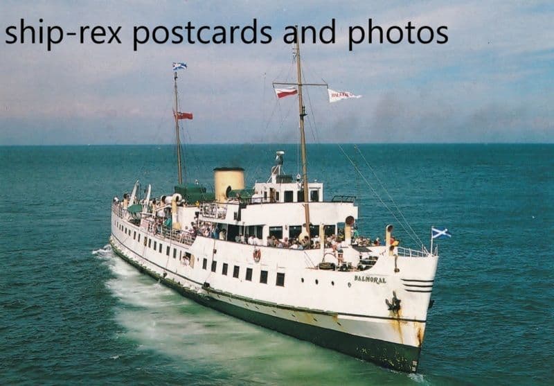 BALMORAL (1949c, Waverley Excursions) e