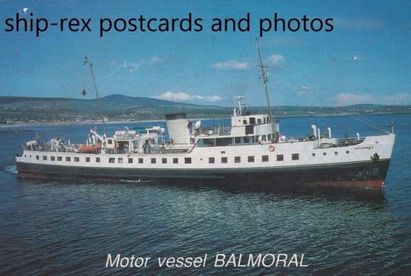 BALMORAL (1949d, Waverley Excursions) b